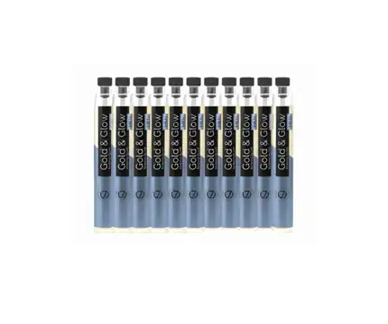 Seven Suns Gold & Glow Men Tanning Oil 5.7ml (10 Pack)