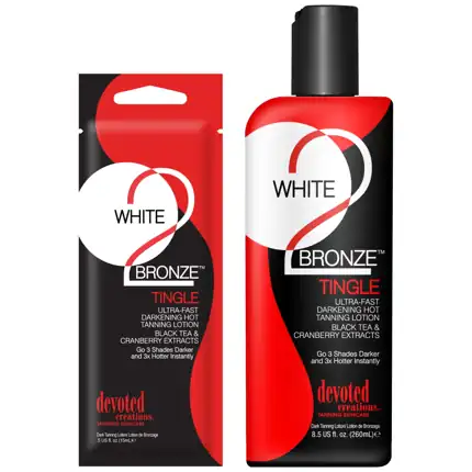 DC White 2 Bronze Red Tingle